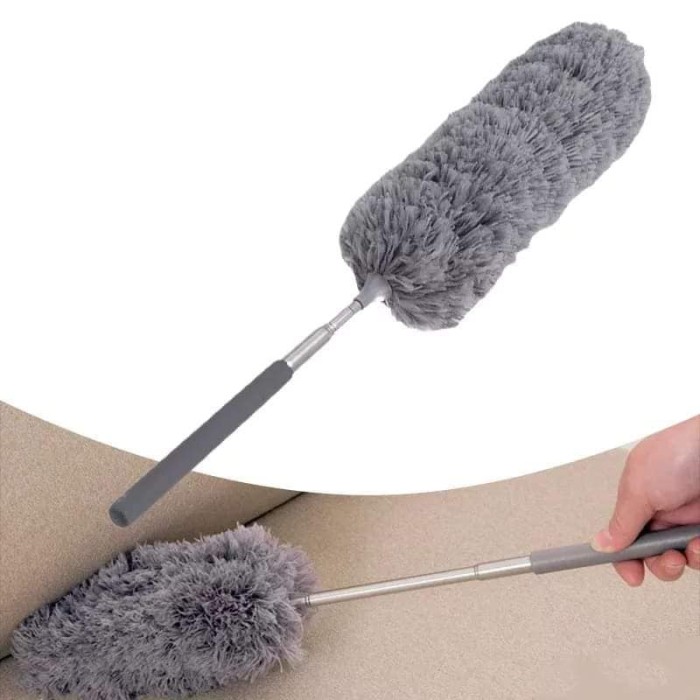 Microfiber dusting brush